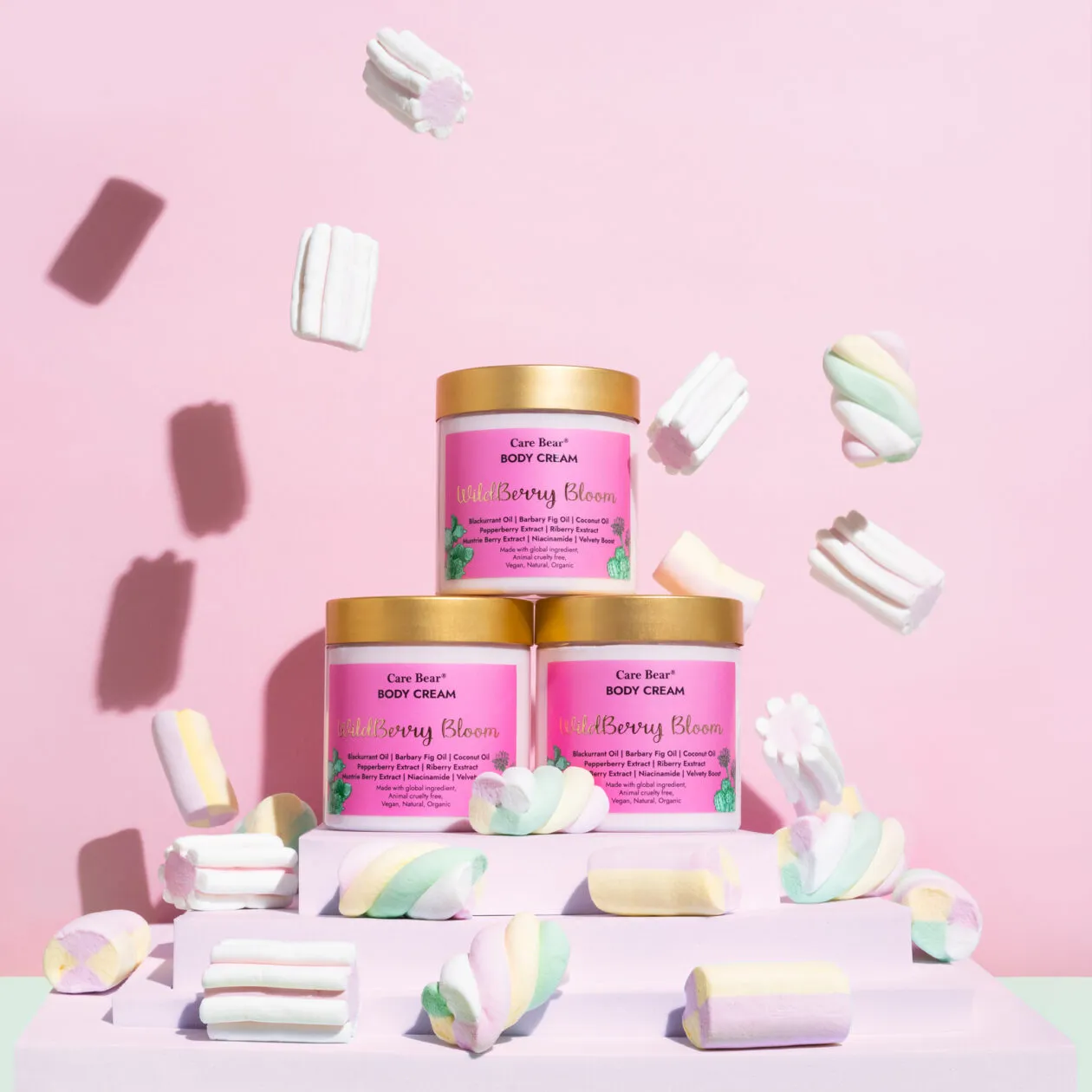 Хидратиращ парфюмен крем -лосион за тяло с NIACINAMIDE, АВСТРАЛИЙСКИ ЕКСТРАКТ от „СУПЕР ГОРСКИ ПЛОДОВЕ“ и масло от Кактусова Смокиня.  Флорален Аромат.                                                                                                                                                                                                                                                                                                                                                                                                                                                                                                                                                                                                                                                                                                                                                                                                                                  BODY CREAM WILDBERRY BLOOM - Image 2