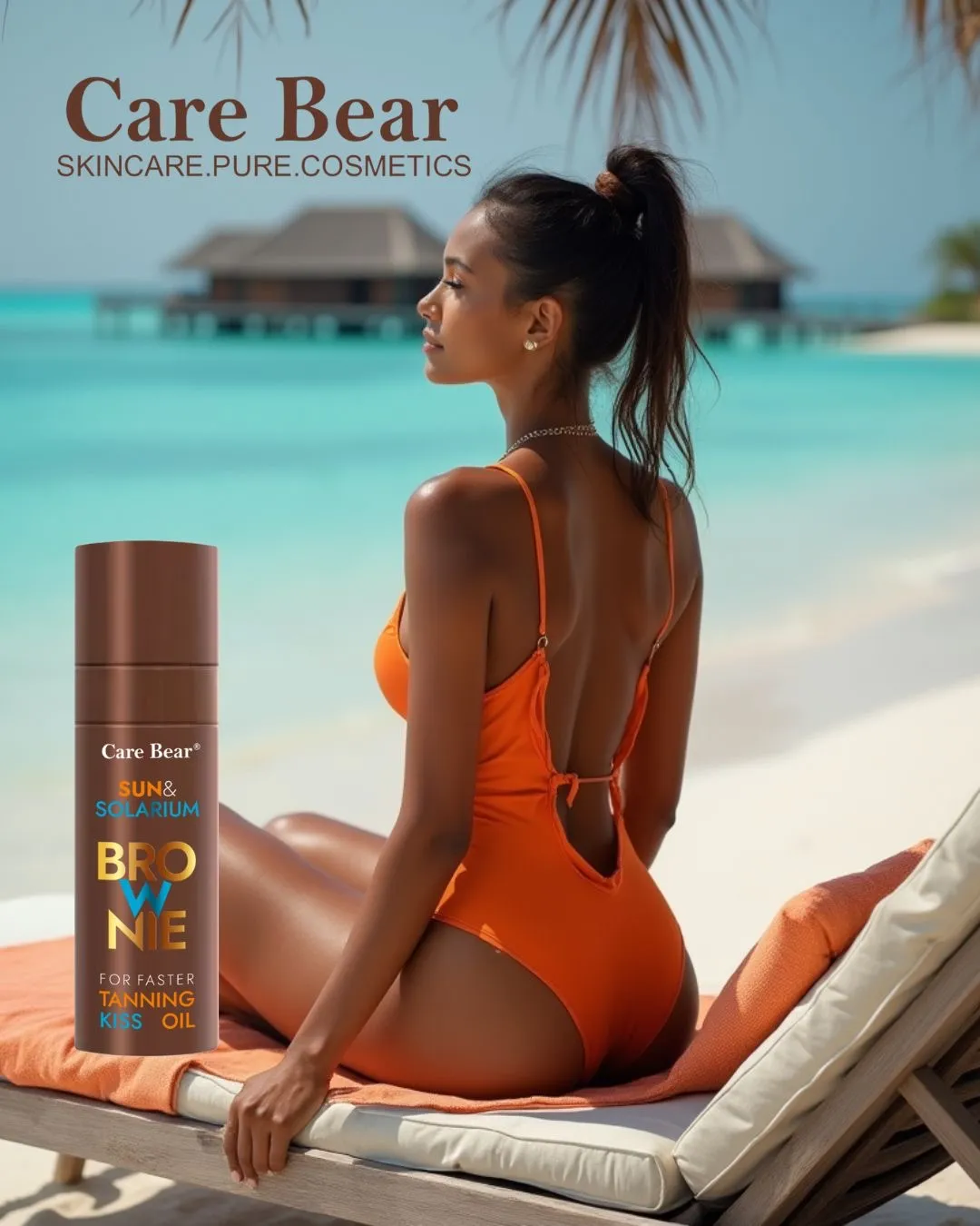 Олио за бърз и наситен тен за слънце и солариум  BROWNIE KISS OIL - Image 3